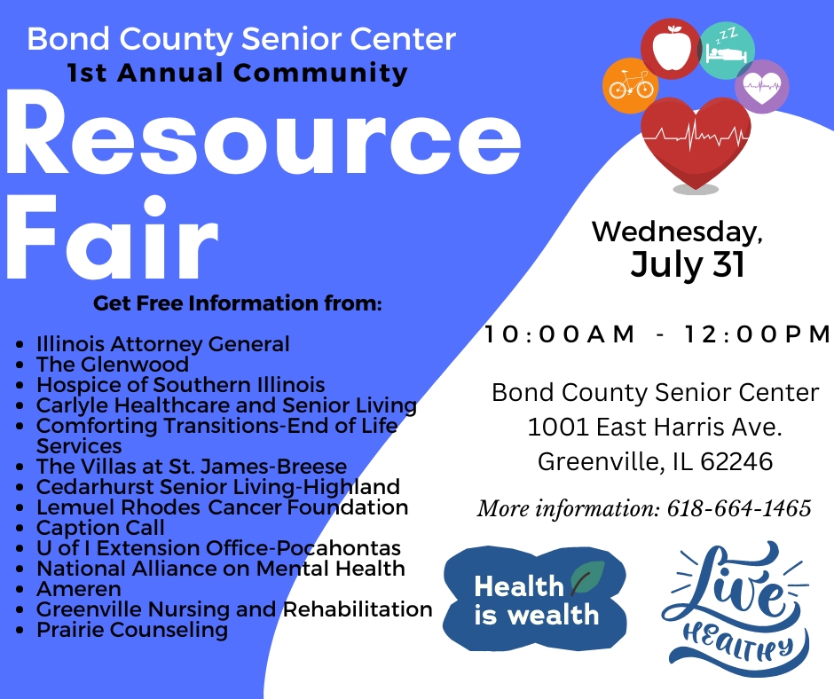 Resource Fair July 31